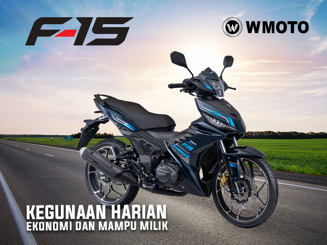 WMOTO'S LATEST MOPED MODEL, F15 IS NOW LAUNCHED